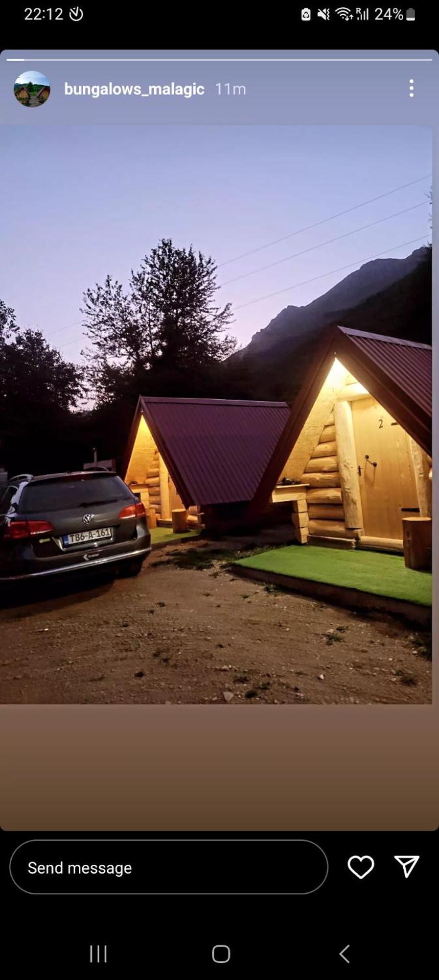 Bungalows Malagic Gusinje エクステリア 写真